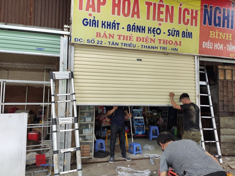 cửa cuốn giá rẻ hải dương